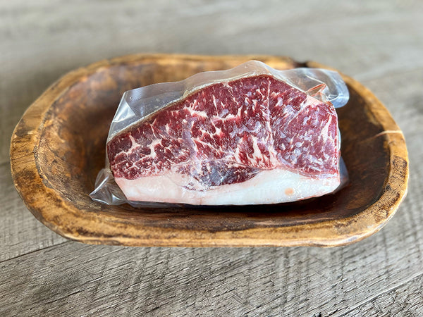 First Cut New York Strip Wagyu Steaks