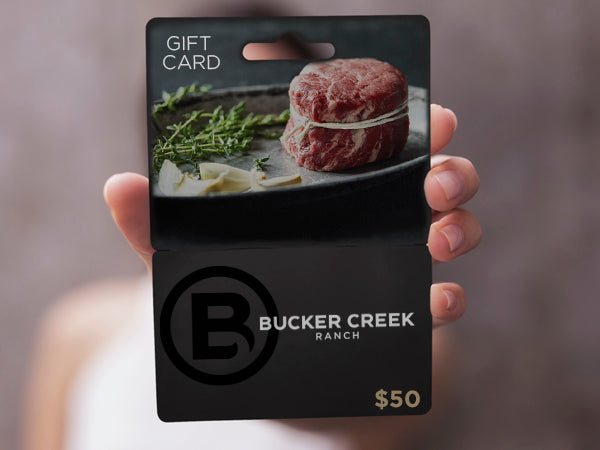 Bucker Creek Ranch Gift Card